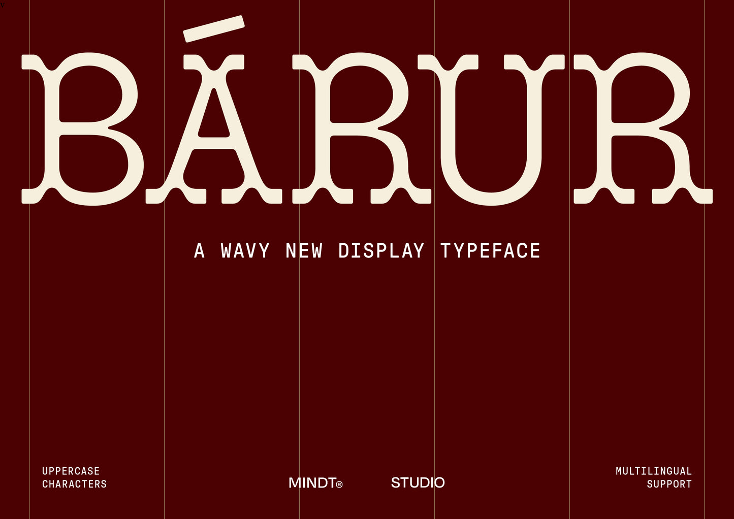 Bárur Type Specimen PDF