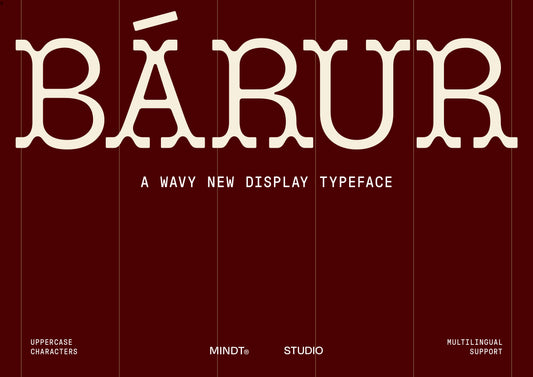 Bárur Type Specimen PDF